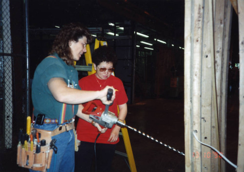 Darlene Meyer, apprentice electrician