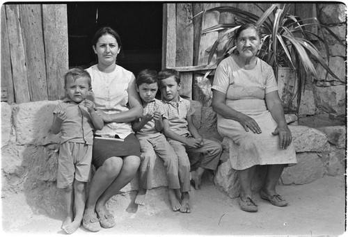 Family at Rancho La Soledad