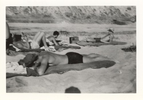 Rich Thompson, Blake Turner, Jack Moore, Bill Grace at San Onofre