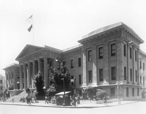 [Exterior view of old Mint building at Fifth and Mission street after completion of the restoration in the fall of 1976]