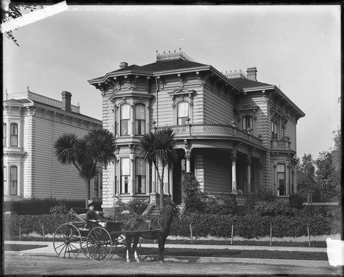 William Letts Oliver house, 1110 12th Street, Oakland. [negative]