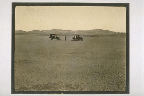 Our first picture, a dry lake Jan. 9, 1926