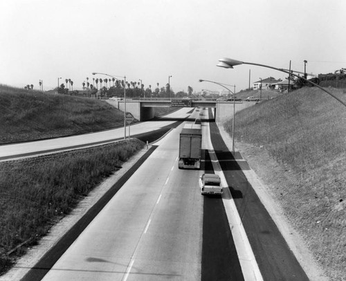 Golden State Freeway at Fourth Street