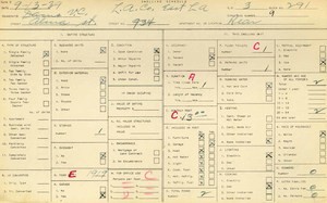 WPA household census for 934 S ALMA