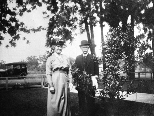 W. H. Hibbert and wife