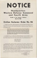 State of California [Civilian Exclusion Order No. 86], City of Los Angeles northeast