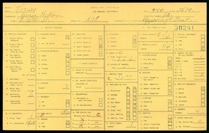 WPA household census for 518 EAST 15TH STREET, Los Angeles