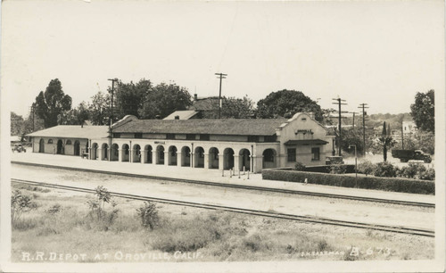 Western Pacific Electric Railway Station Oroville