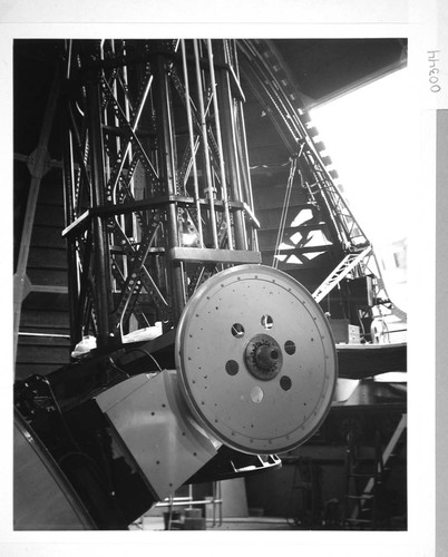 60-inch telescope declination gear, Mount Wilson Observatory