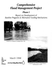 Comprehensive Flood Management Project, Phase 1 : Report On Development of Baseline Programs & Alternative Funding Mechanisms