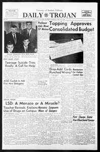 Daily Trojan, Vol. 57, No. 64, February 09, 1966