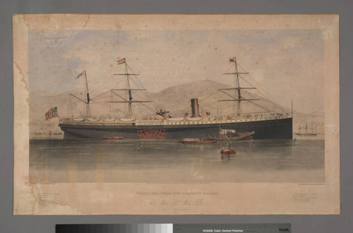 Pacific Mail Steam Ship Company's Steamer, Japan
