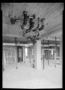 Plumbing, County Hospital, Howe Bros., Los Angeles, CA, 1931