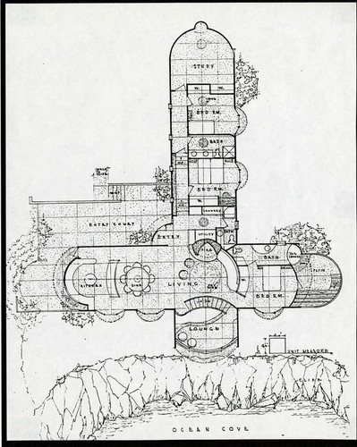 Haas residence floorplan drawing