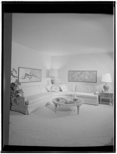 Rogerson, Thomas J., residence. Living room