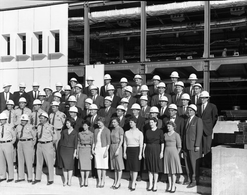 Christmas 1962 Group Portrait of Employees of the Fremont General Motors Plant