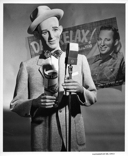 Bing Crosby Mannequin Displayed at J.C. Penney "Father of the Year" Contest