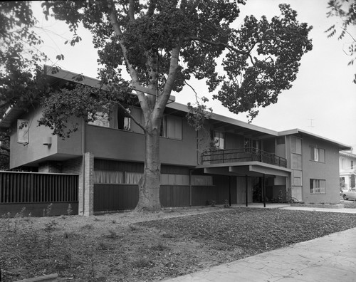 Exterior of the San Jose State College Kappa Alpha Theta Sorority House