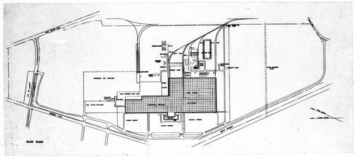 Architectural Drawing of the Fremont GMC Assembly Plant