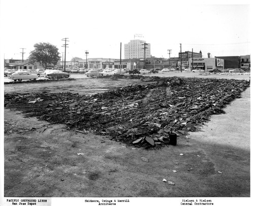 Site of the Future San Jose, California Greyhound Lines Bus Depot