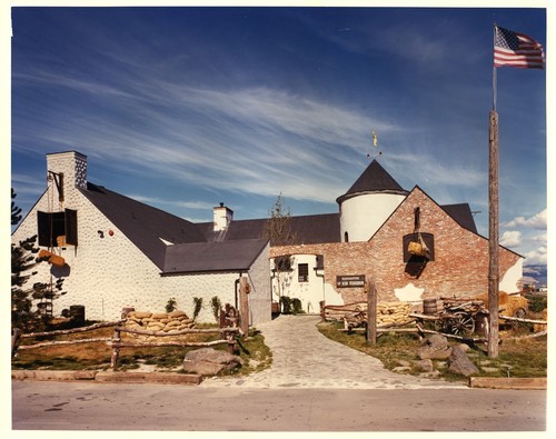 View of the 94th Aero Squadron Headquarters Restaurant in Van Nuys, California