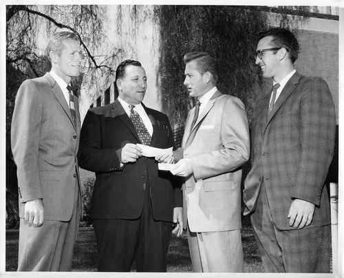 Image of Four Unknown Males at San Jose State College