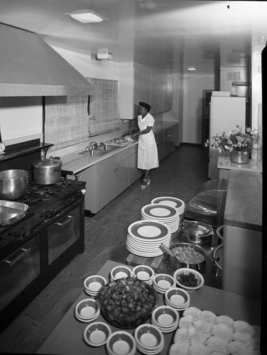 Kitchen of the San Jose State College Kappa Alpha Theta Sorority House