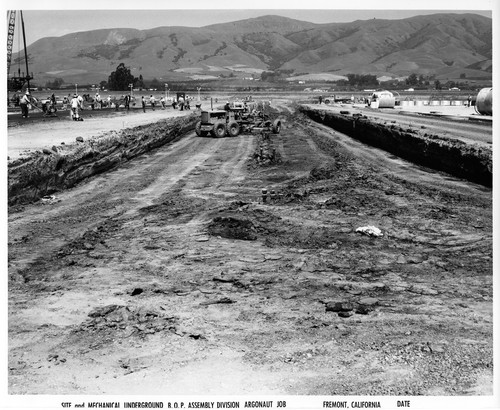 Site Preparation for the Construction of the Fremont GMC Assembly Plant