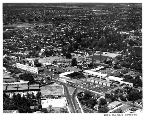 Aerial View of San Jose Falstaff Brewing Corporation