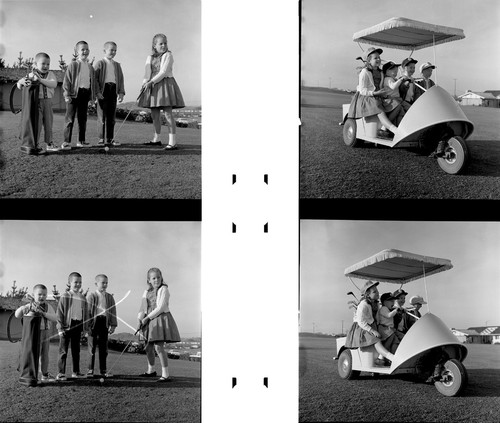 Set of Group Portraits of the Young Children of the Brandenburg Family