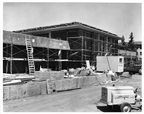 Ongoing Building Construction at Santa Clara University