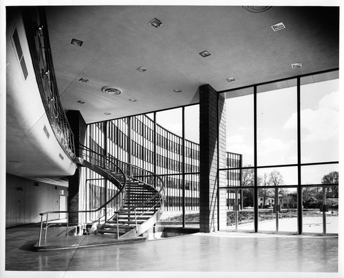 Staircase and Lobby of the 1958-2005 San Jose City Hall Building