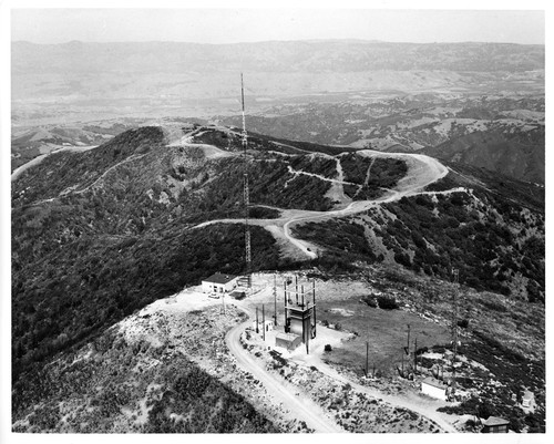 Aerial View of Loma Prieta Pacific Telephone and Telegraph Co