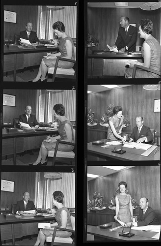 Set of Images Showing Raymond Triplett and Assistant