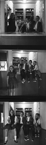 Set of Group Portraits of the Young Children of the Brandenburg Family