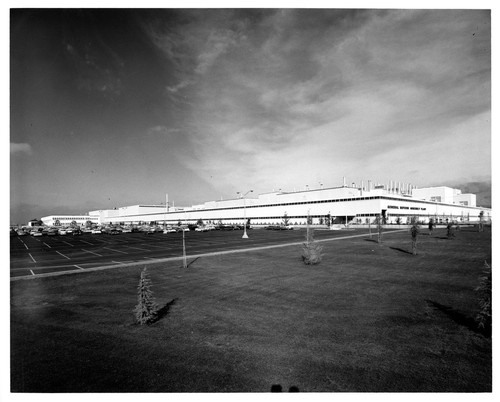 Exterior View of the Fremont General Motors Corporation Building