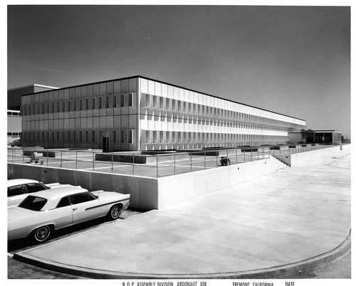 Partial View of the New General Motors Corporation Assembly Plant Building