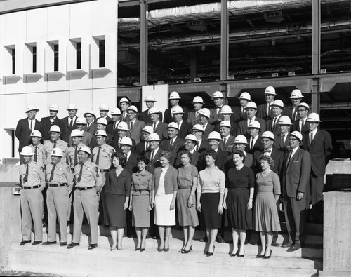 Christmas 1962 Group Portrait of Employees of the Fremont General Motors Plant