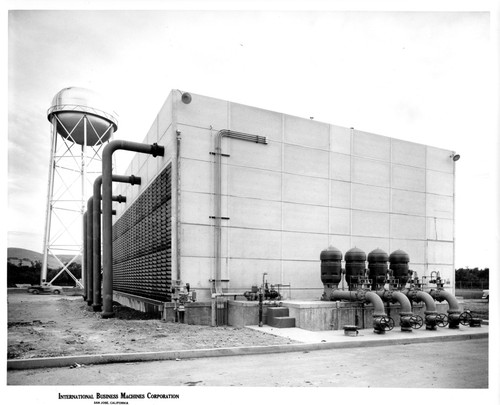 Exterior View of IBM San Jose Power Plant Building