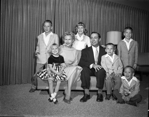 Portrait of John Devincenzi and Family