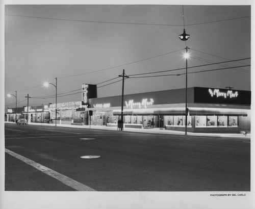 Store Fronts of the Santa Clara Bi-Wise Market and Merry Mart Stores