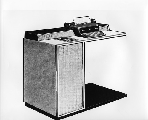 Concept Drawing of an IBM Data Processing Machine