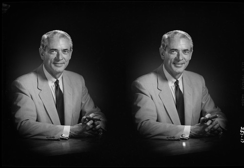 Portrait of San Jose Mayor and Councilman George Starbird