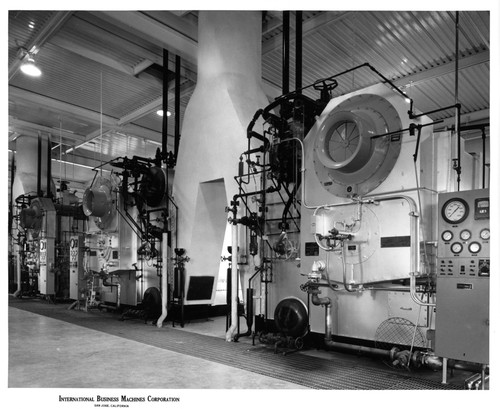 Machinery Inside the IBM San Jose Building