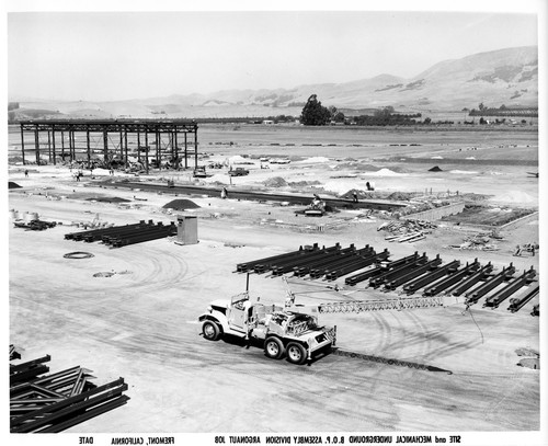 GMC Assembly Plant Under Construction in Fremont, California