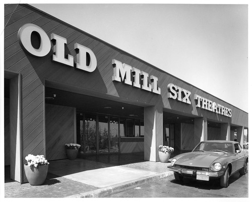 View of the Exterior of the Mountain View Old Mill Six Theatres