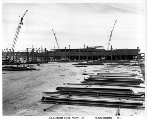 GMC Assembly Plant Under Construction in Fremont, California