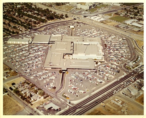 Aerial View of Macy's Department Store in San Jose