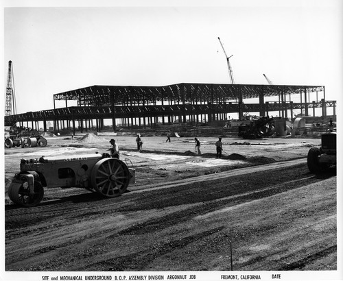 GMC Assembly Plant Under Construction in Fremont, California