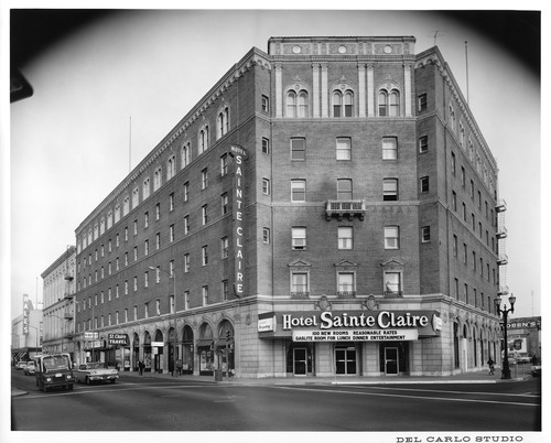 Exterior View of Hotel Sainte Claire in San Jose, California